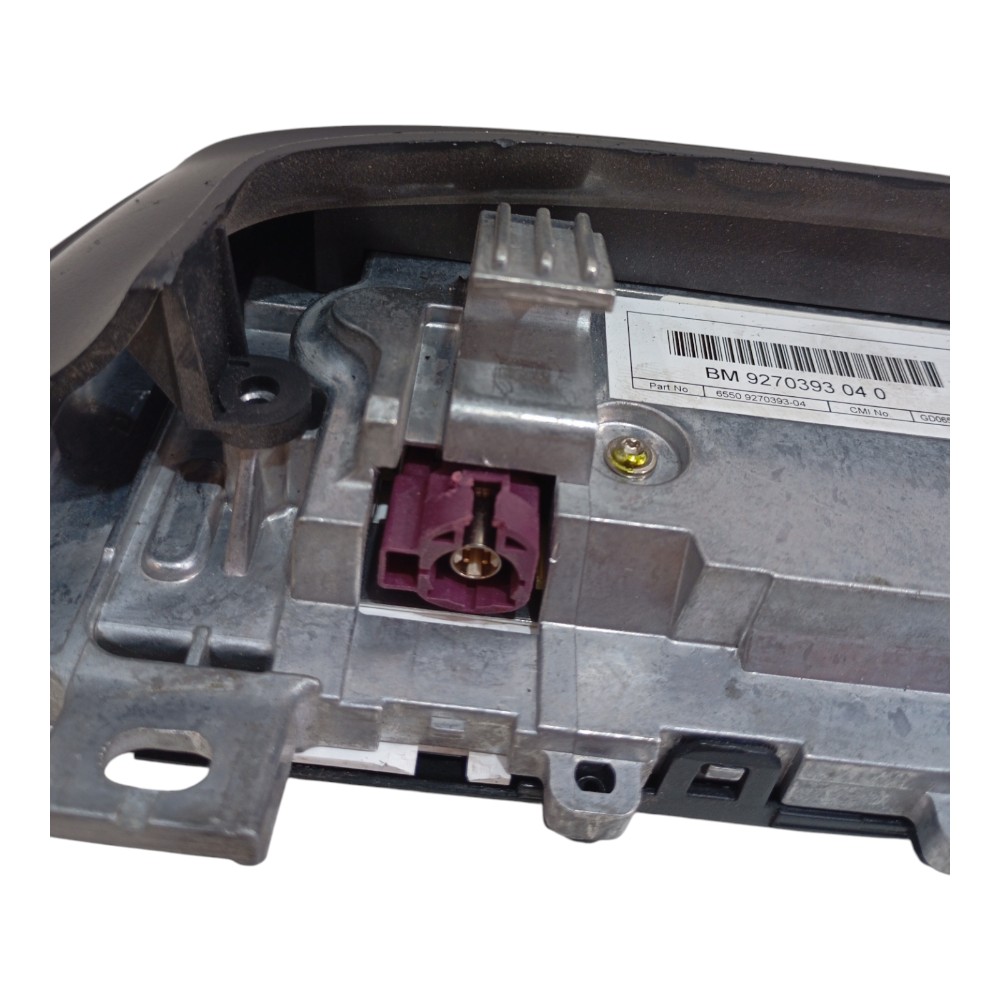Tela Som Rádio Multimídia Bmw 320i 2.0 2015 Cod 9270393040 Preto 4