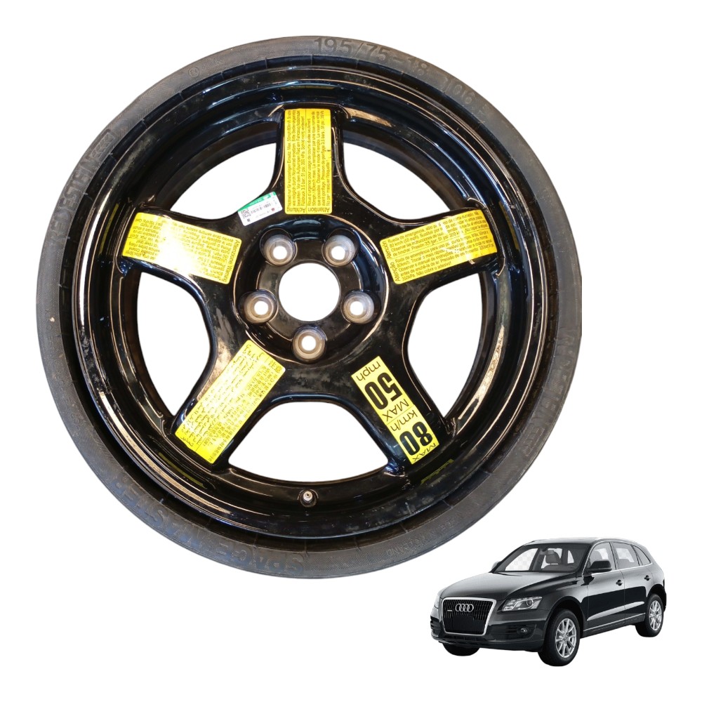 Roda Step C/pneu Audi Q5 Cod 8r0601025h