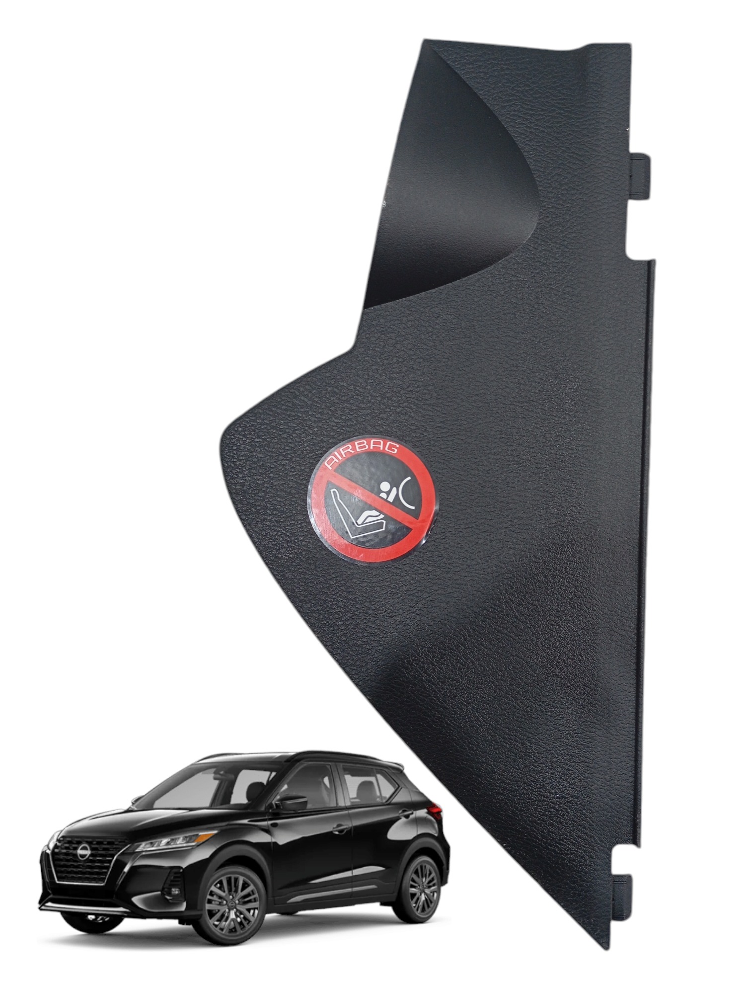 Acabamento Lateral Direito Painel Nissan Kicks 1.6 2021 2022