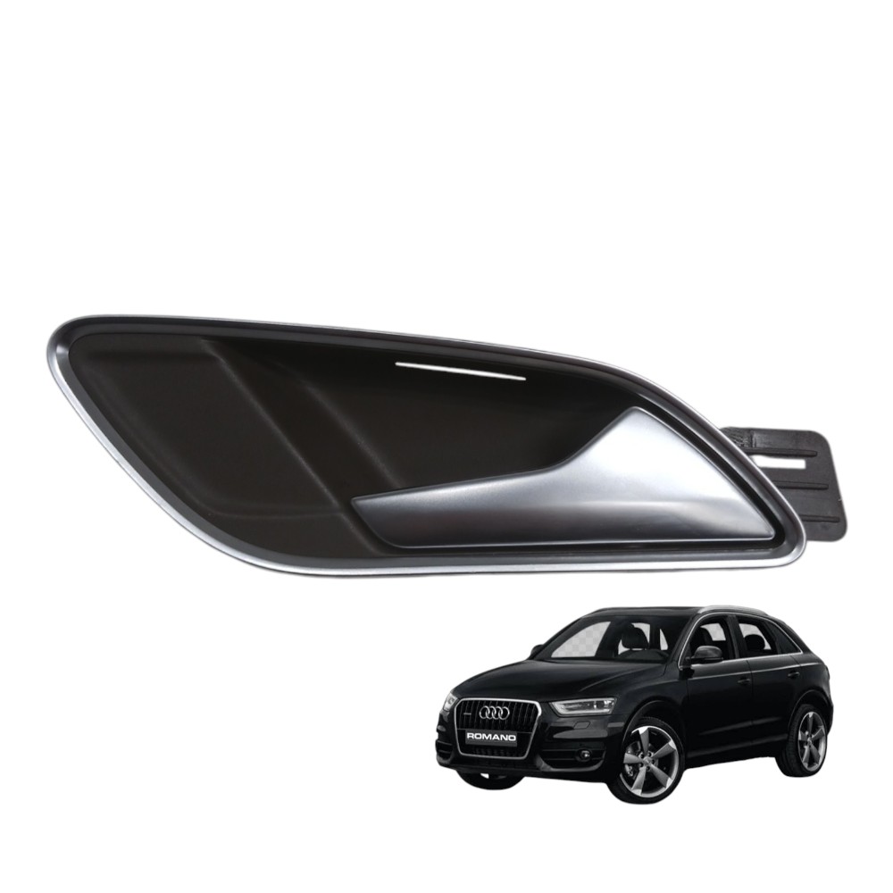 Maçaneta Interna Dianteira Direita Audi Q3 2.0 Turbo 2014 Marrom Dianteira