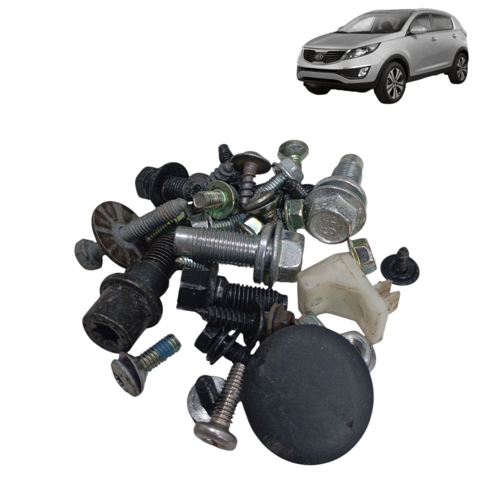 Kit Parafuso Dobradiça Porta Diant Esq Kia Sportage 2.0 2013 3