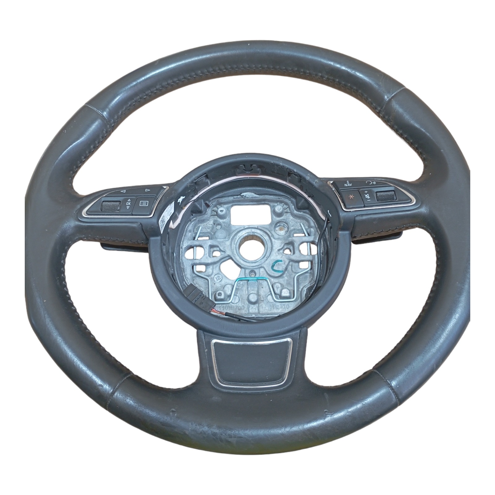 Volante Direção Audi A1 1.4 Tfsi 2012 2013 Cod 4g0419091 Preto