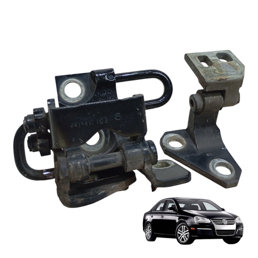 Par Dobradiça Porta Traseira Esquerda Volksw Jetta 2.5 2007 1