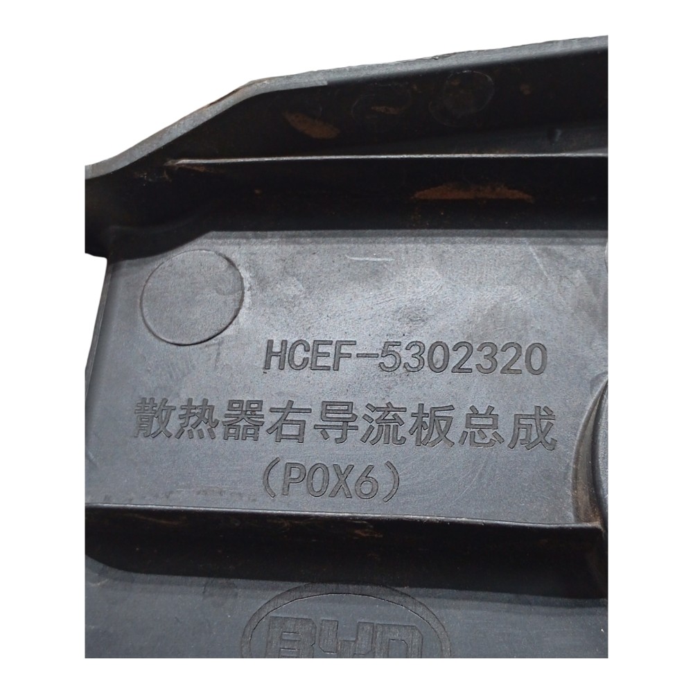 Defletor Direito Radiador Byd Han Awd Gs 680ev King 2023 2