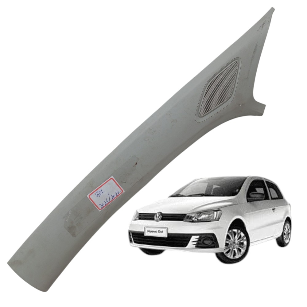 Acabamento Coluna Dianteira Esq Vw Gol 2022 Cod-5u0867233g