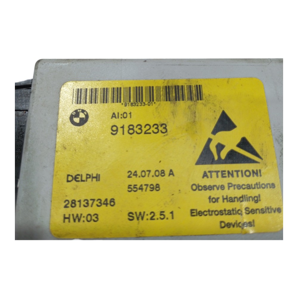 Módulo Conforto Ecu Bmw 550i 4.4 V8 2011 Cod 9183233 3