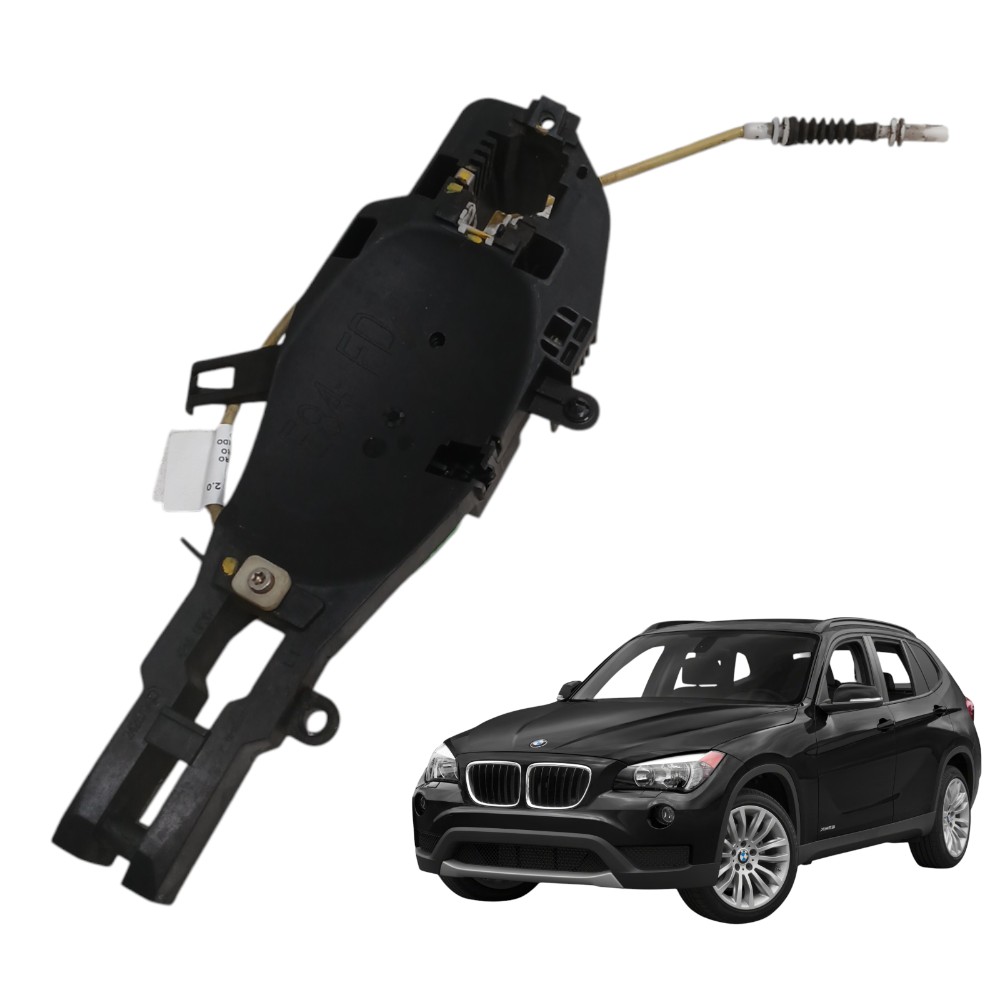 Maçaneta Porta Dianteira Esquerda Bmw X1 2.0 2010 2015 E84 Preto