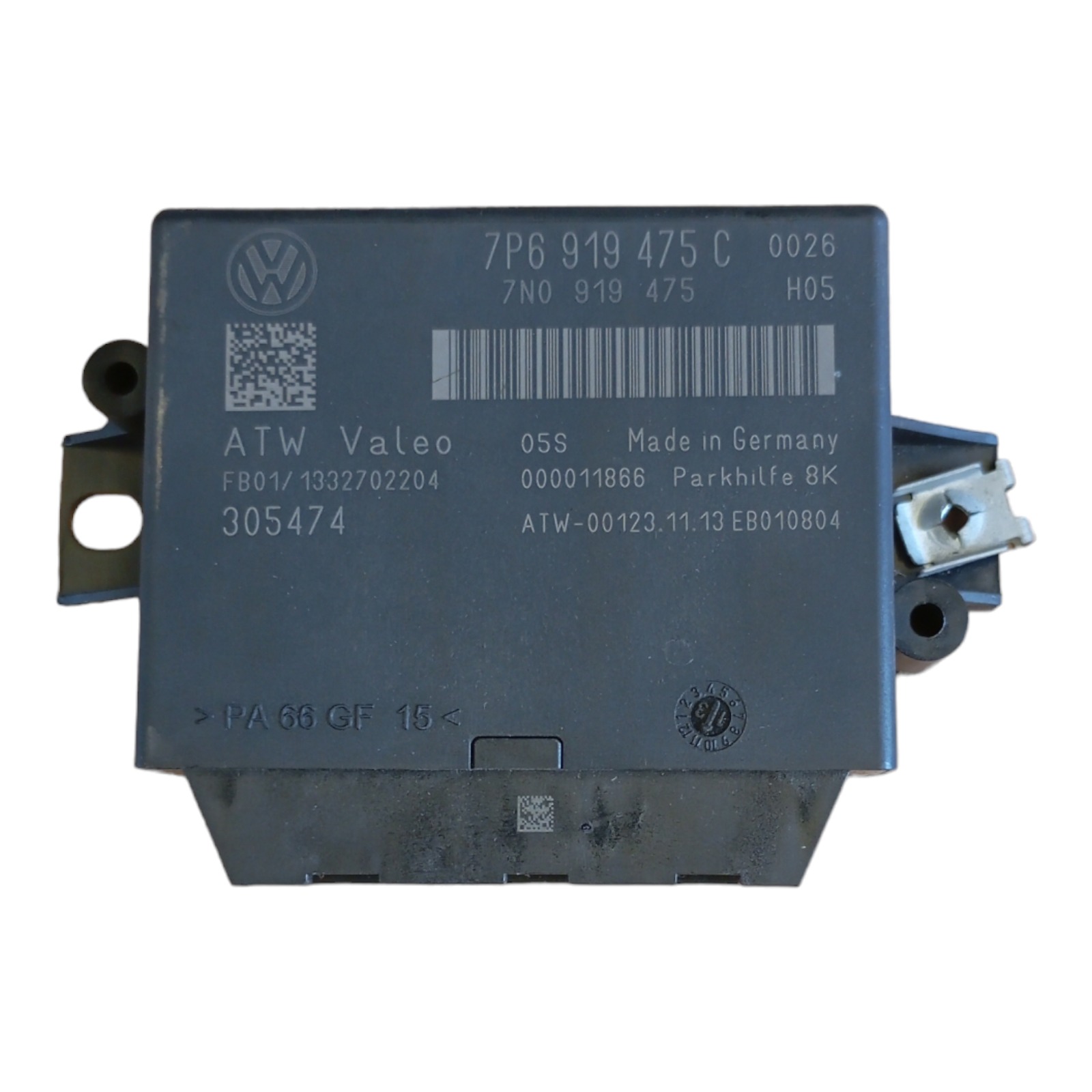 Módulo De Estacionamento Volkswagen Touareg 4.2 V8 2013 2014