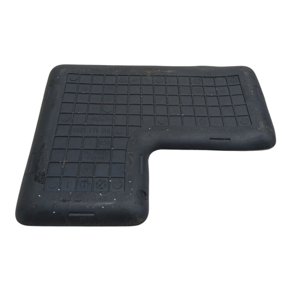 Borracha Tapete Console Volkswagen Jetta 2.5 2007 2008 2009 Preto 4