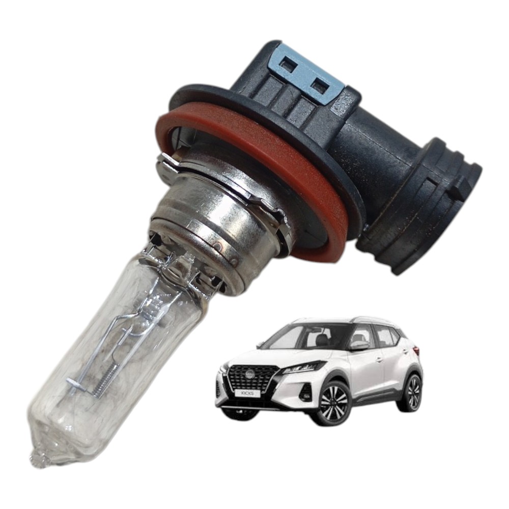 Lâmpada H9 Halógena Farol Nissan Kicks 1.6 Advance 2023 2024 1