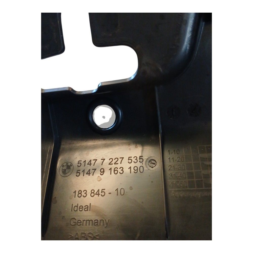 Soleira Tampa Porta Malas Bmw 535i 3.0 2012 F10 51477227535 2