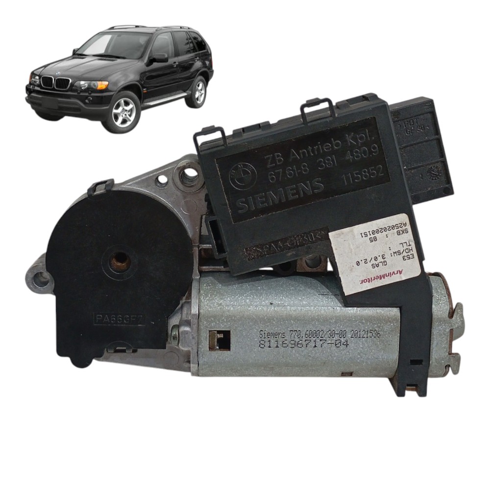 Motor Do Teto Solar Bmw X5 4.4 V8 2003 Cod-676183814809