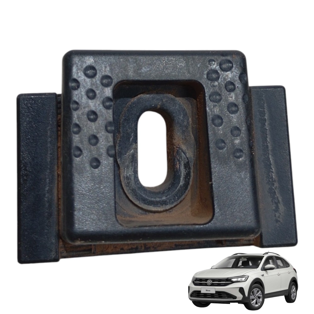 Suporte Placa Traseira Volkswagen Nivus 1.0 Turbo 2021 2022