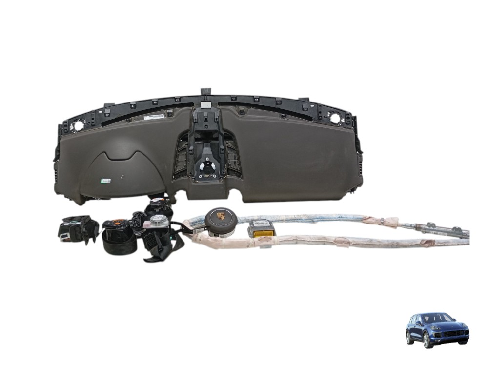 Kit airbag capa painel Porsche cayenne original vr6 2015