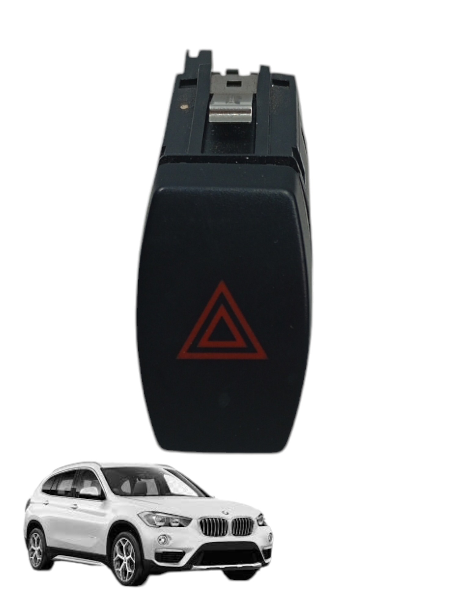 Botão Pisca Alerta Bmw X1 2.0 F48 2016 2017 2018 Cod 9317218 Preto