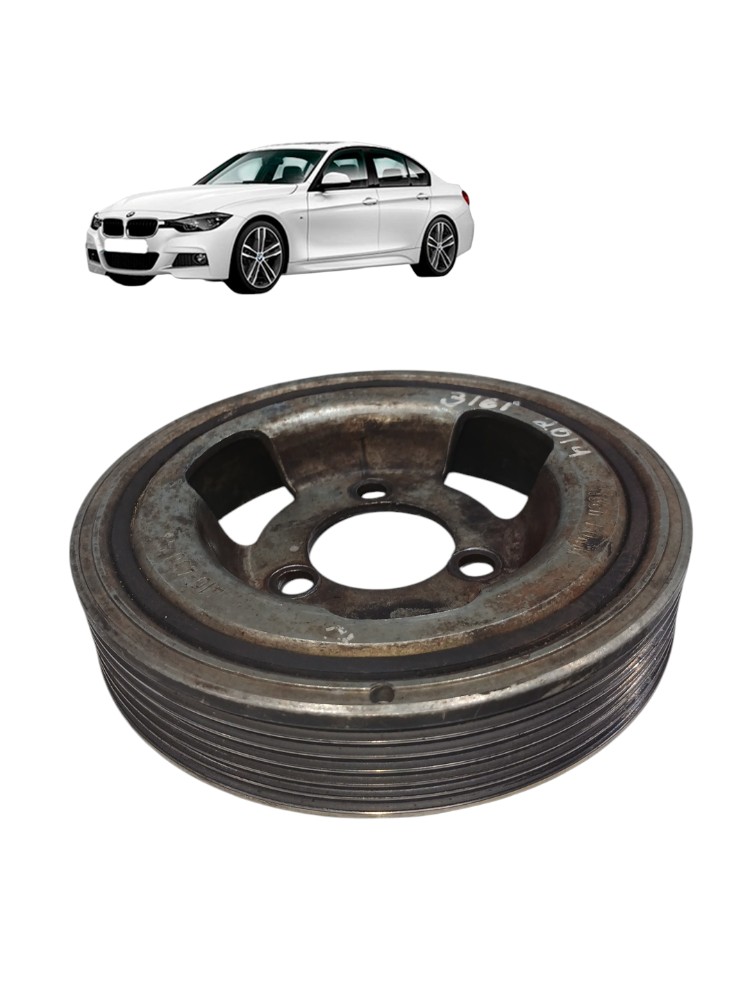 Polia Virabrequim Bmw 316i 1.6 Turbo 2014 F30 Cod 63855102 2