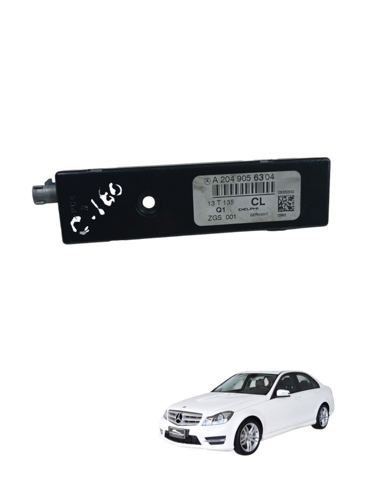 Modulo Amplificador De Antena Mercedes Benz C180 1.6 2014 T Preto 2