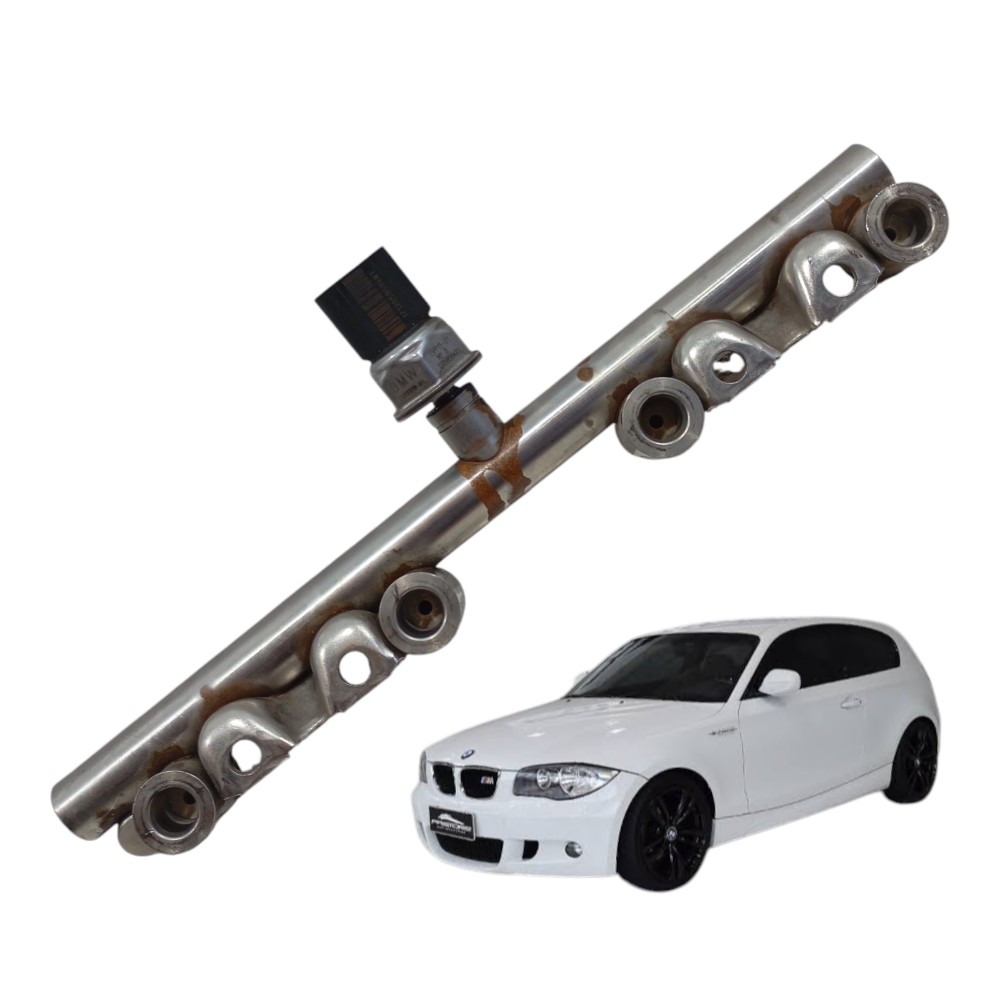 Flauta Dos Bicos Injetores Bmw 118i 1.6 Turbo 2012 753731905