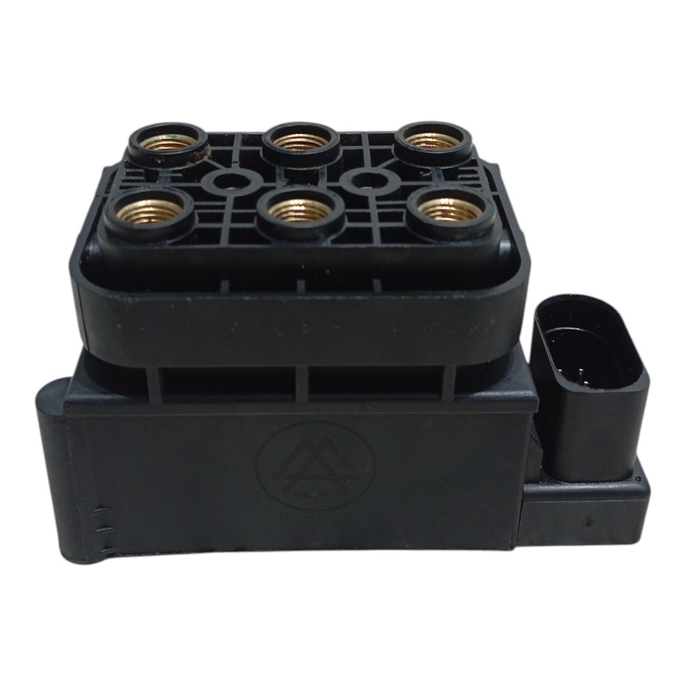 Bloco válvula suspensão pneumática Volkswagen touareg 2014 6