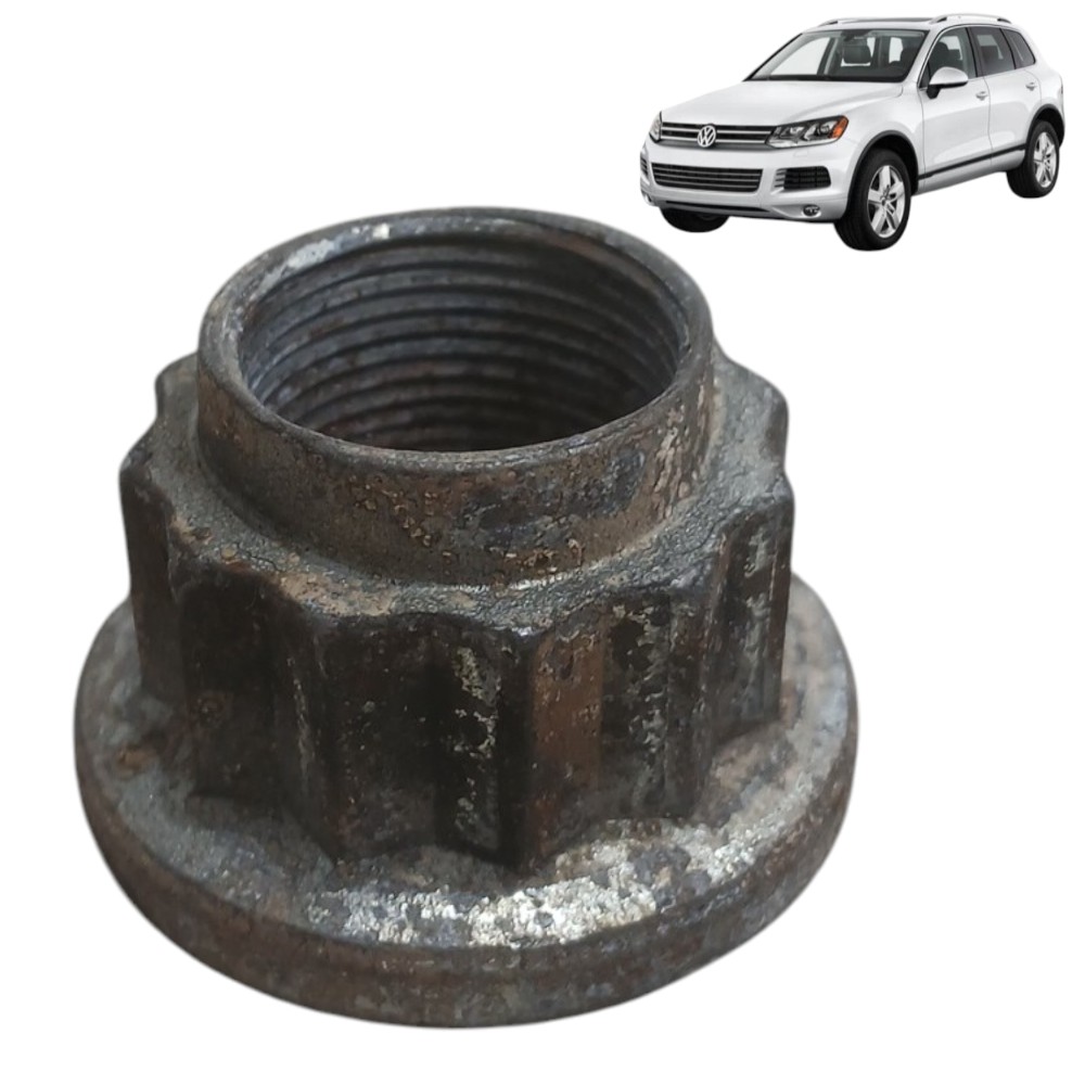 Porca Cubo De Roda Dianteiro Vw Touareg 4.2 V8 Fsi 2013 2