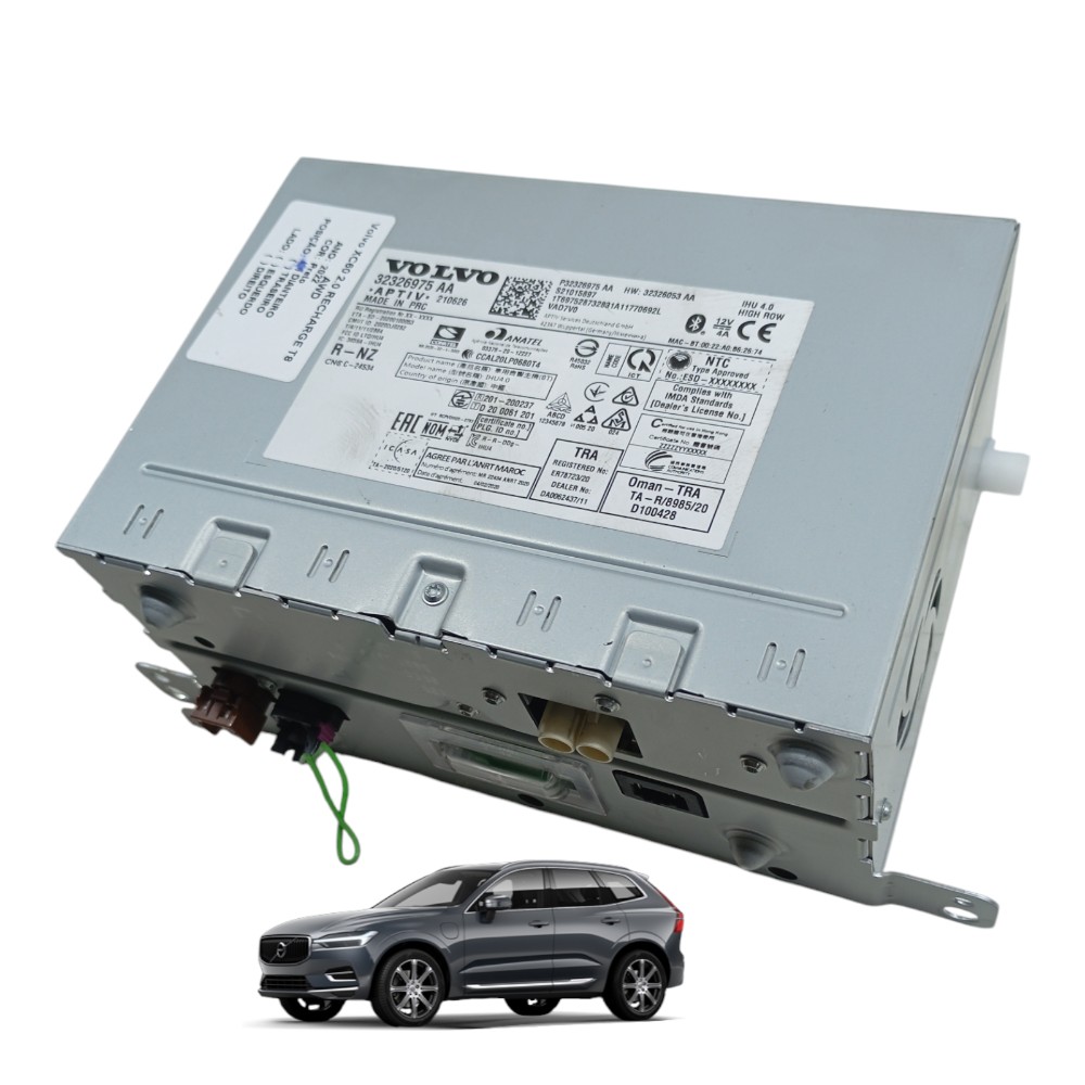 Rádio Navegação Volvo Xc60 2.0 Recharge T8 Awd 2022 32326053