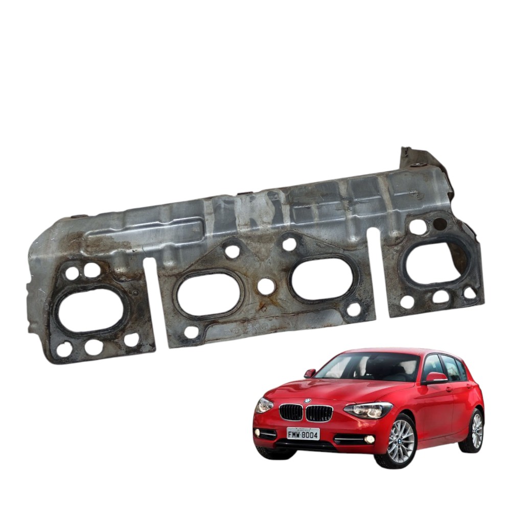 Junta Coletor Escapamento Bmw 118i 1.6 Turbo 2013 2014 F20 1
