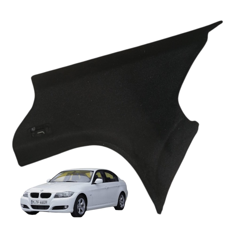 Acabamento Coluna Traseira Direita Bmw 335i 3.0 Turbo 2008 Preto 1