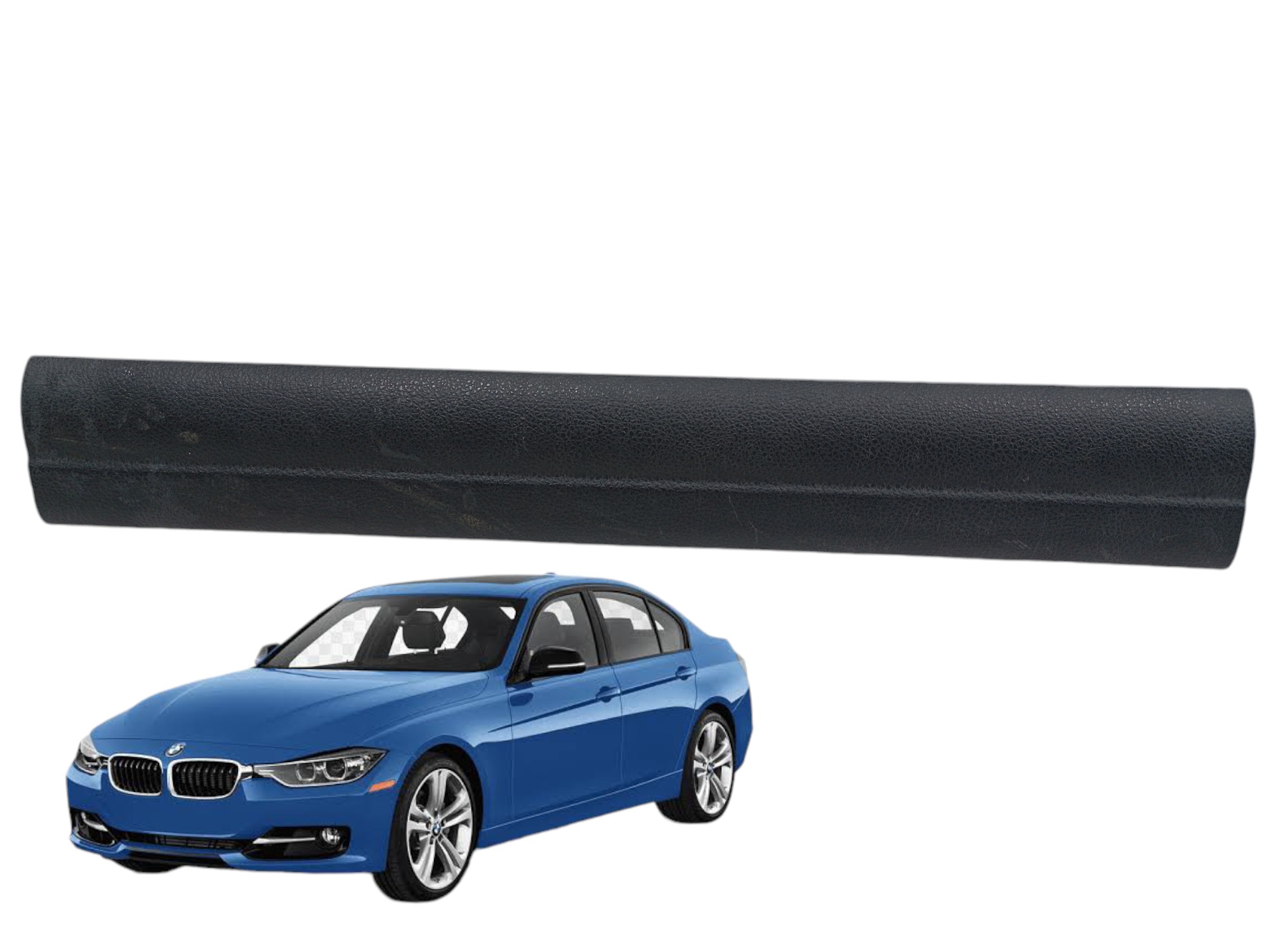 Acabamento Soleira Porta Dianteira Esquerda Bmw 320i 2015 Preto
