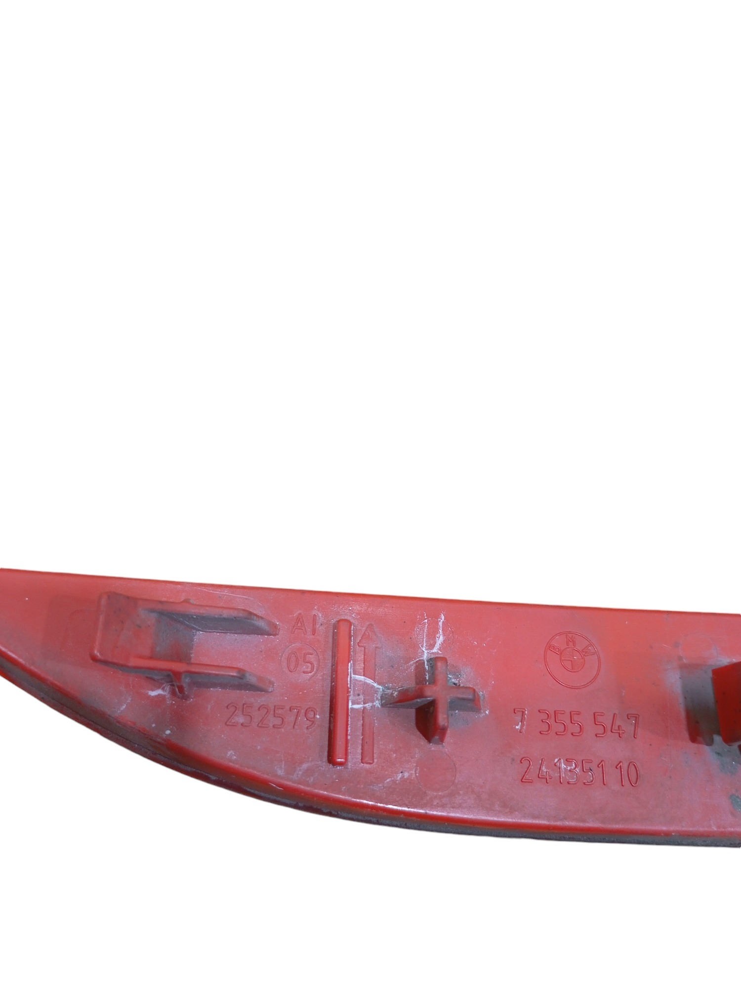 Refletor Olho De Gato Esquerdo Bmw X1 2017 Vermelho 6