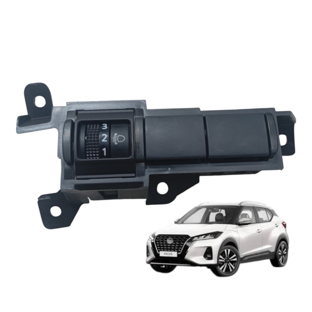 Botão Regulagem Farol Nissan Kicks 1.6 Advance 2023 2024 1