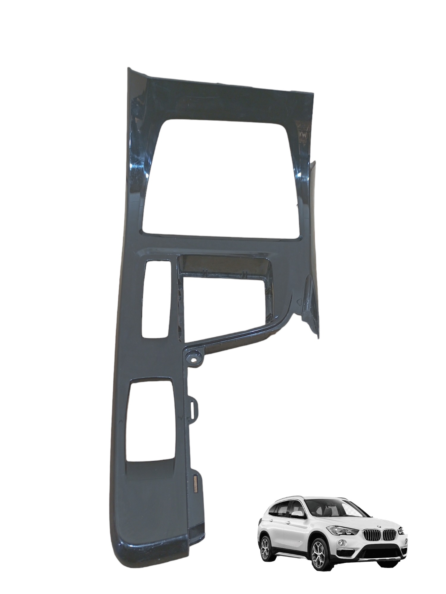 Moldura Console Central Bmw X1 2.0 2016 2017 2018 2019