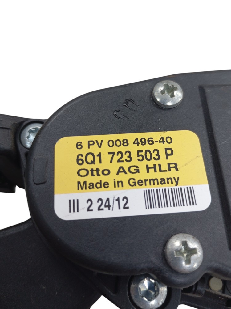 Pedal Acelerador Audi A1 1.4 Tfsi 2012 2013 Cod 6q1723503 2
