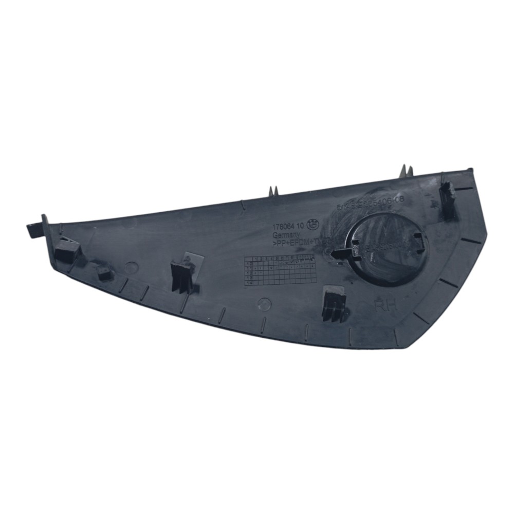 Moldura Acabamento Painel Dianteiro Bmw 118i F20 Turbo 2013 Preto 6