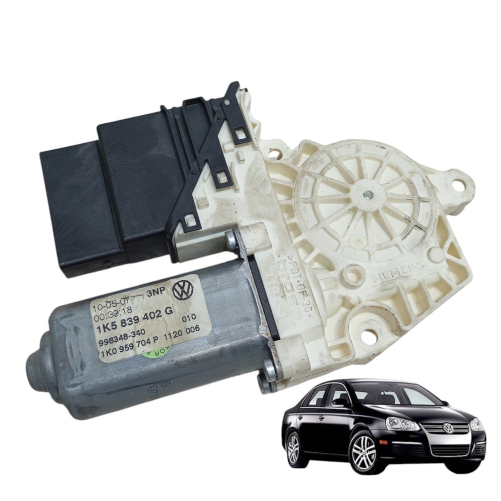 Motor Vidro Traseiro Direito Volkswagen Jetta 2.5 2007 2008 1
