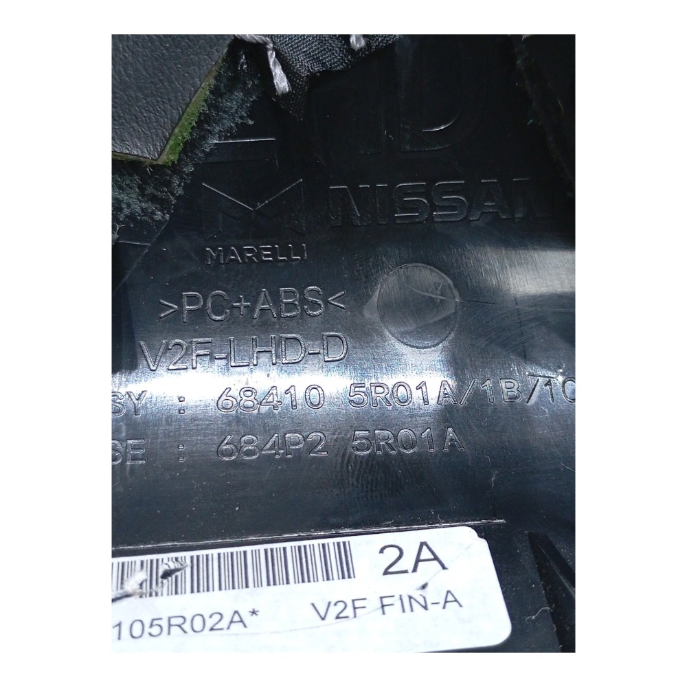 Acabamento Couro Painel Esquerdo Nissan Kicks 1.6 2023 2024 2