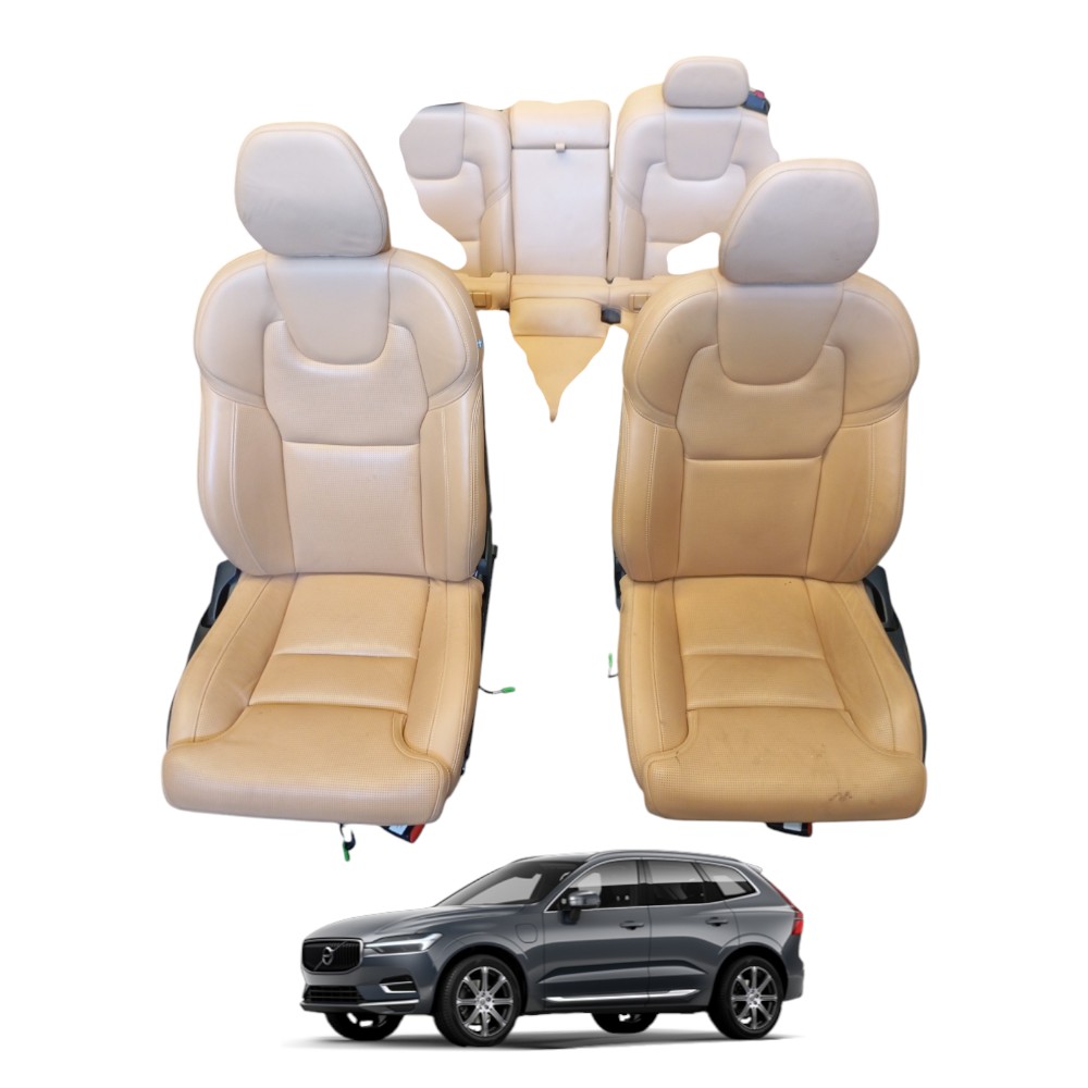 Jogo De Bancos Elétrico Couro Volvo Xc60 2.0 Recharge 2022