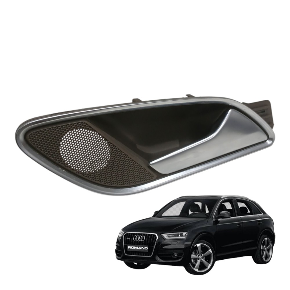 Maçaneta Interna Porta Traseira Direita Audi Q3 2.0 T 2014 Marrom Traseira 1