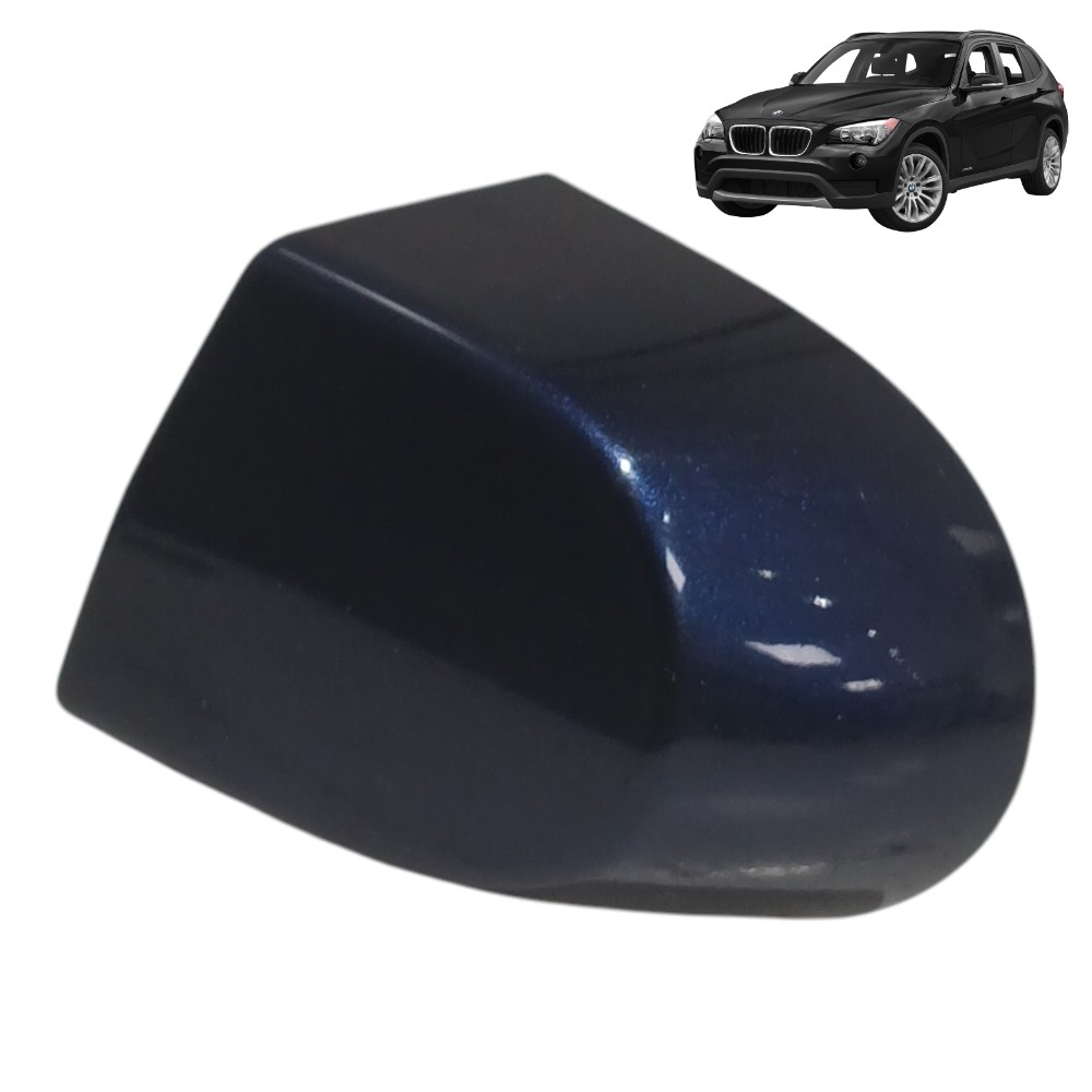 Acabamento Maçaneta Externa Traseir Esquerda Bmw X1 2.0 2014 Azul Traseira 1