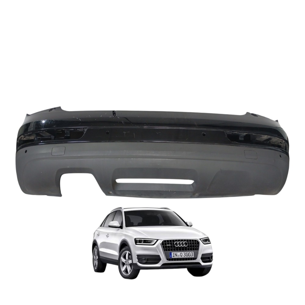 Parachoque Traseiro Original Audi Q3 2.0 Turbo 2016 2017 1