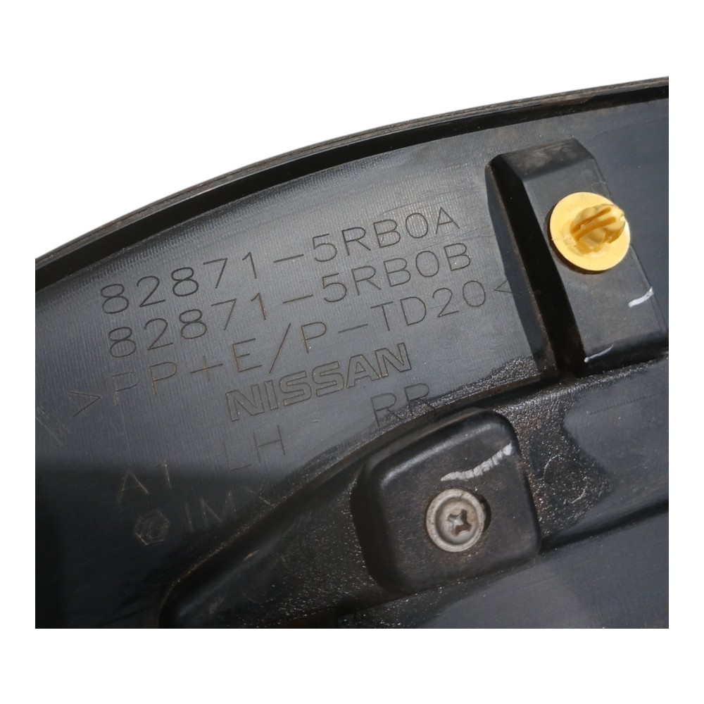 Friso Porta Traseira Esquerda Nissan Kicks 1.6 2018 2019 Preto 4