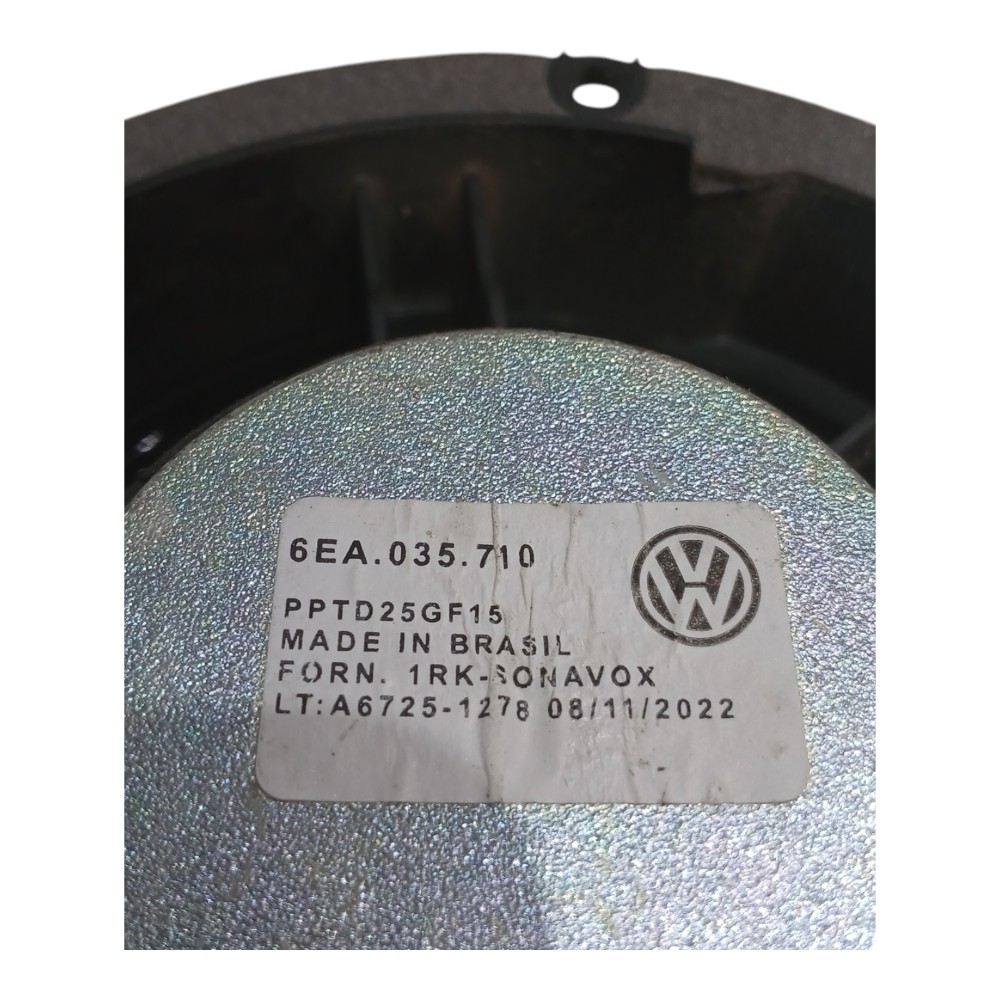 Alto Falante Porta Traseir Direita Volkswagen Nivus 1.0 2022 Preto 2