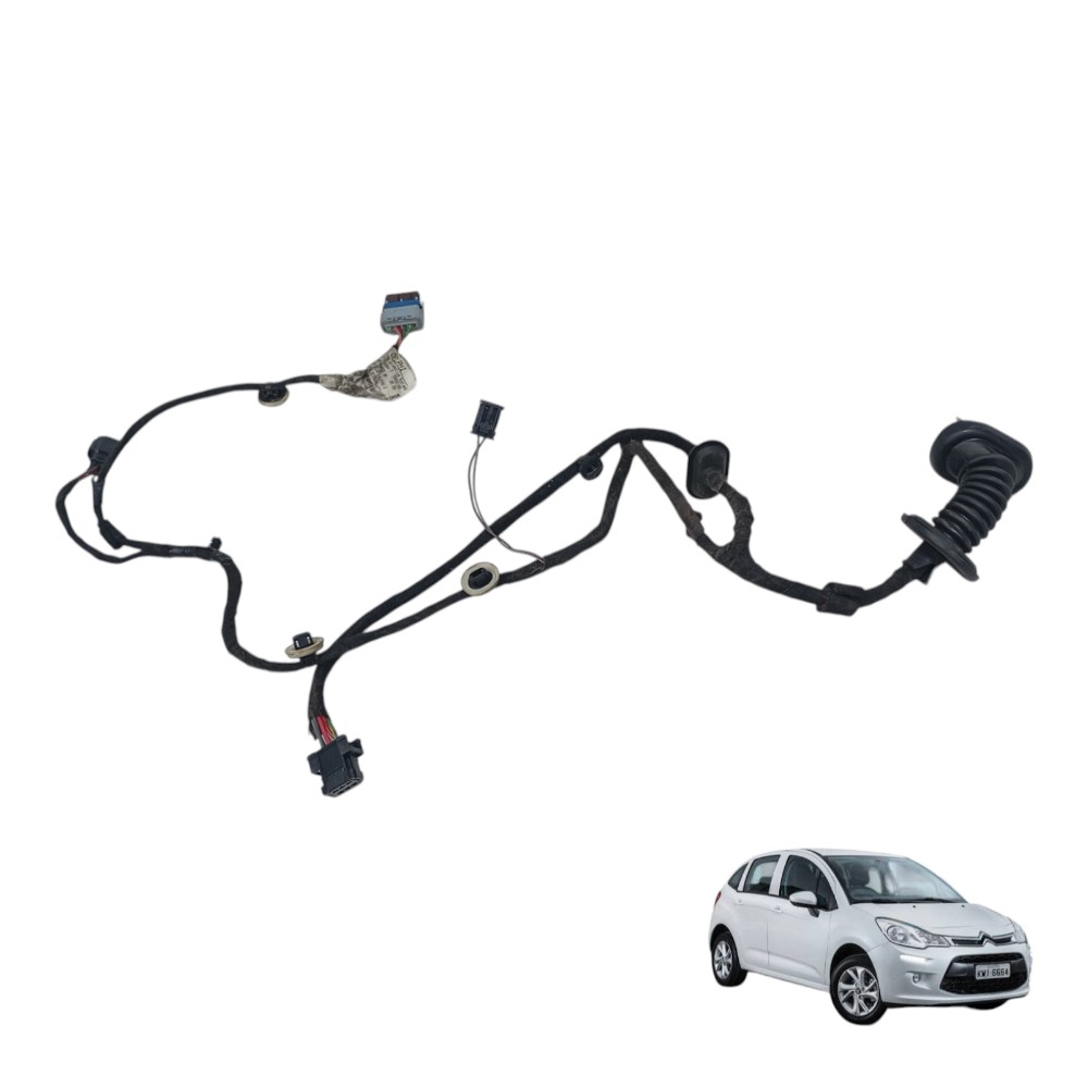 Chicote Porta Traseira Lado Esquerdo Citroen C3 2014