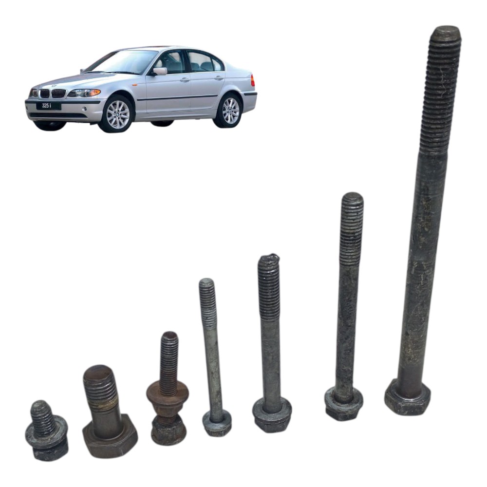Kit Jogo Parafuso Do Motor Bmw 323i 2.5 2000 2001 2002 E46