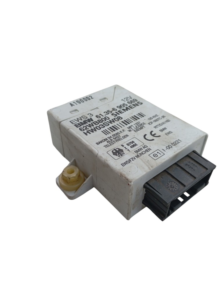 Modulo Imobilizador Bmw 320i 2.0 Apsrd E46 2000 61356905669 3