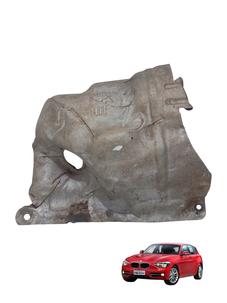 Protetor Calor Antichama Bmw 118i 1.6 Turbo 2013 2014 F20 1