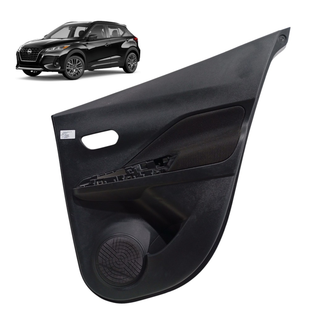 Forro Porta Traseira Direita Nissan Kicks 1.6 2021 2022 Preto