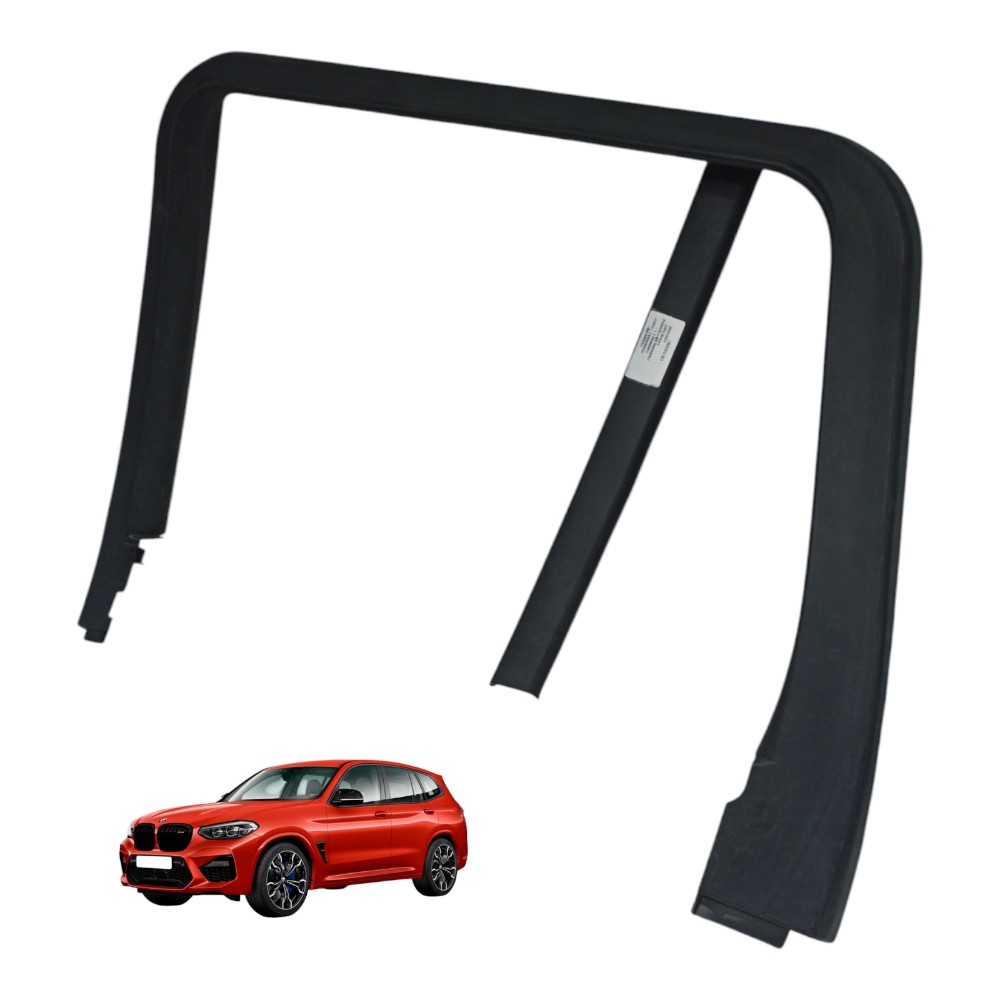 Acabamento Interno Vidro Dianteiro Direito Bmw X3 3.0 2020 Preto