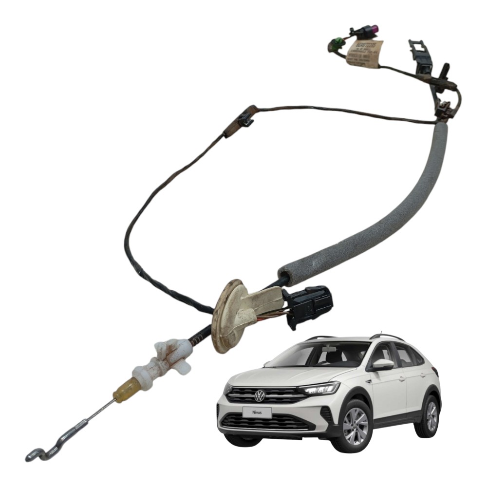Chicote Cabo Fechadura Dianteira Esquerda Vw Nivus 1.0 2021 1