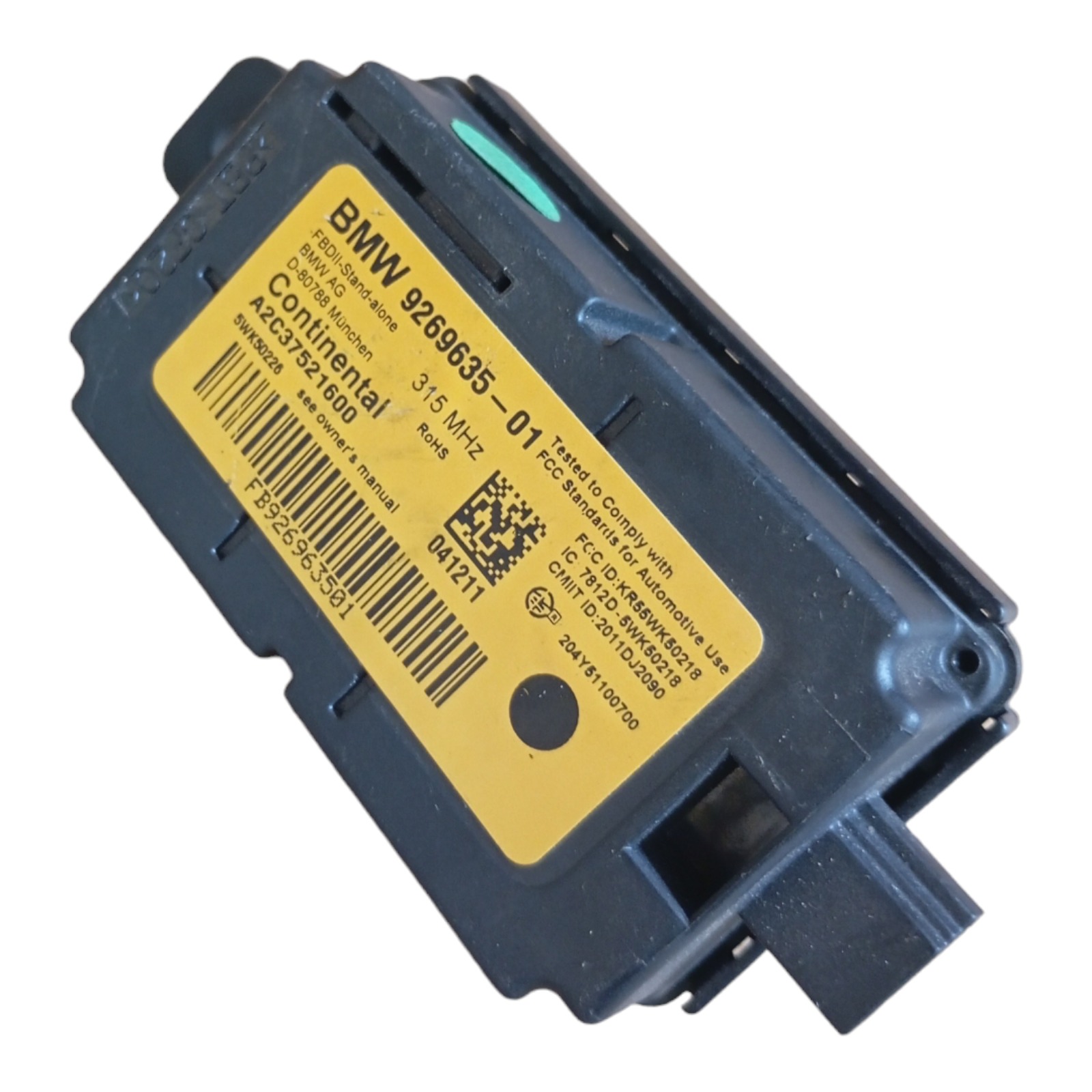 Módulo Controle Sensor Alarme Bmw 118i 1.6 Turbo 2012 2013 2