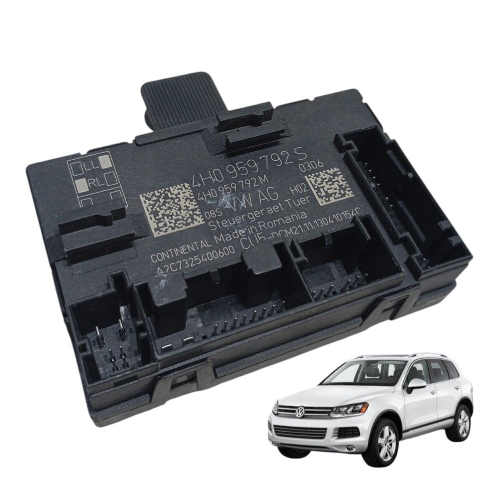 Módulo Porta Dianteira Direita Volkswagen Touareg 4.2 2014 1
